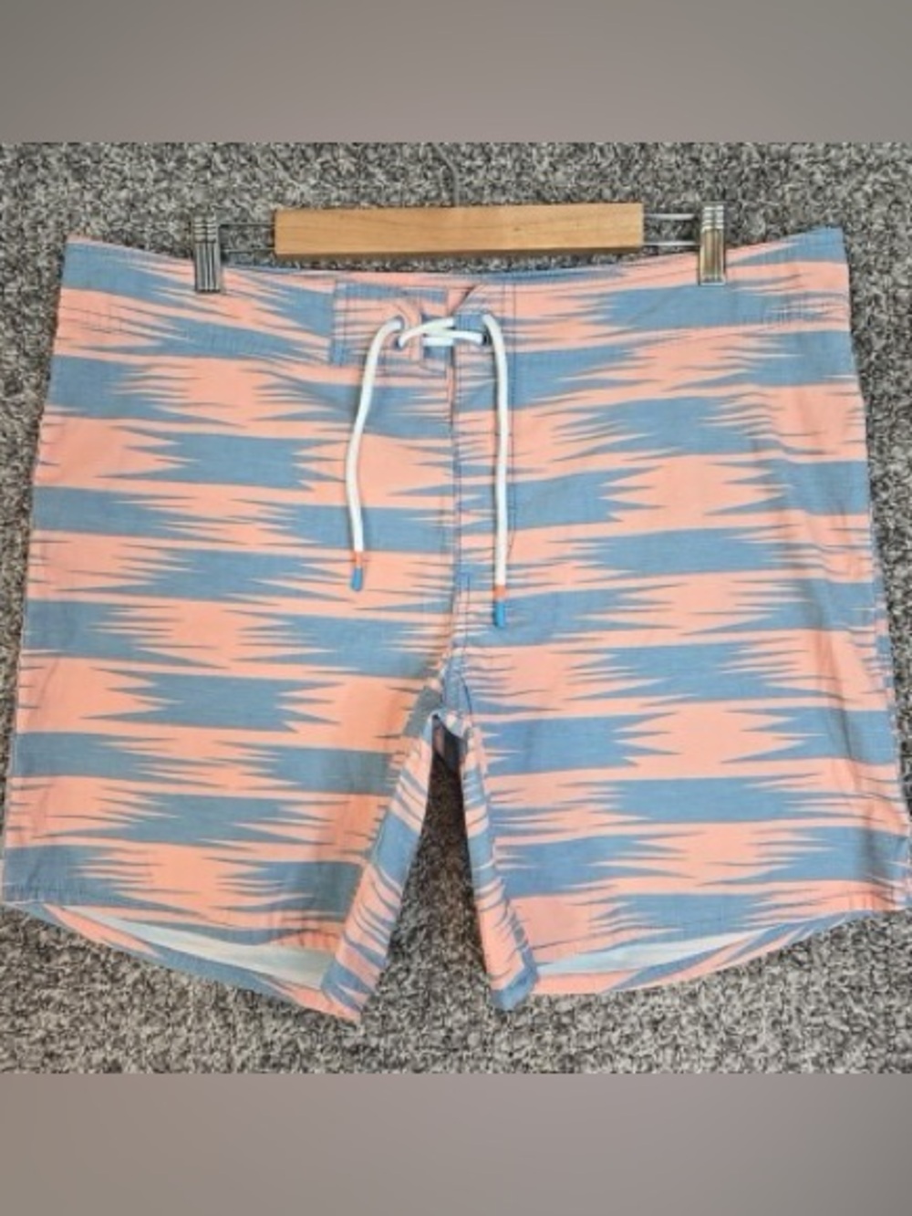 Chubbies Aztec Print 6” Swim Board Trunks Waist 35”